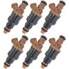 6PCS Fuel Injectors 0280150953 021906031A Compatible with VW Jetta Golf Passat 2.8L