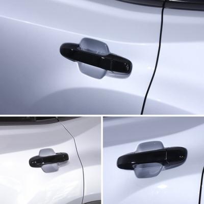 ABS Glänzend Schwarz Außen Türgriff Abdeckung Zierleisten Satz für Subaru Crosstrek 23-24
