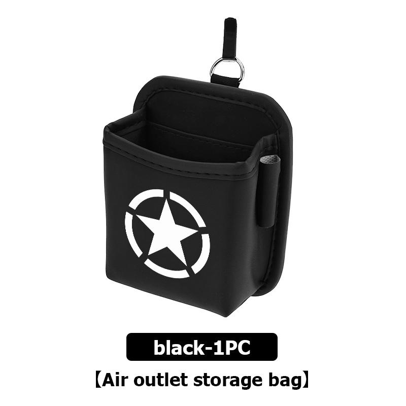 AGB1 Car Car Air Outlet Storage Box Phone Glasses Organizer Auto Styling Accessories For Jeep Wrangler Gladiator 2014 - 2021 Grand