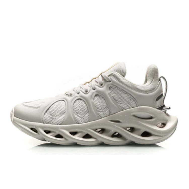 

Li Ning Arc Ace Удобные Универсальные Нескользящие Легкие Низкие Кроссовки для Бега Мужские кроссовки Бежевые ARHP259-2 41⅔