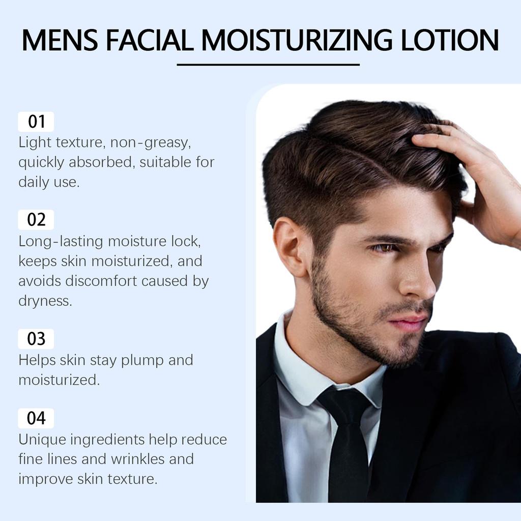 East Moon Men's Moisturizing Lotion 60ml Deep Hydration Fine Line Reduction And Tightening Formula