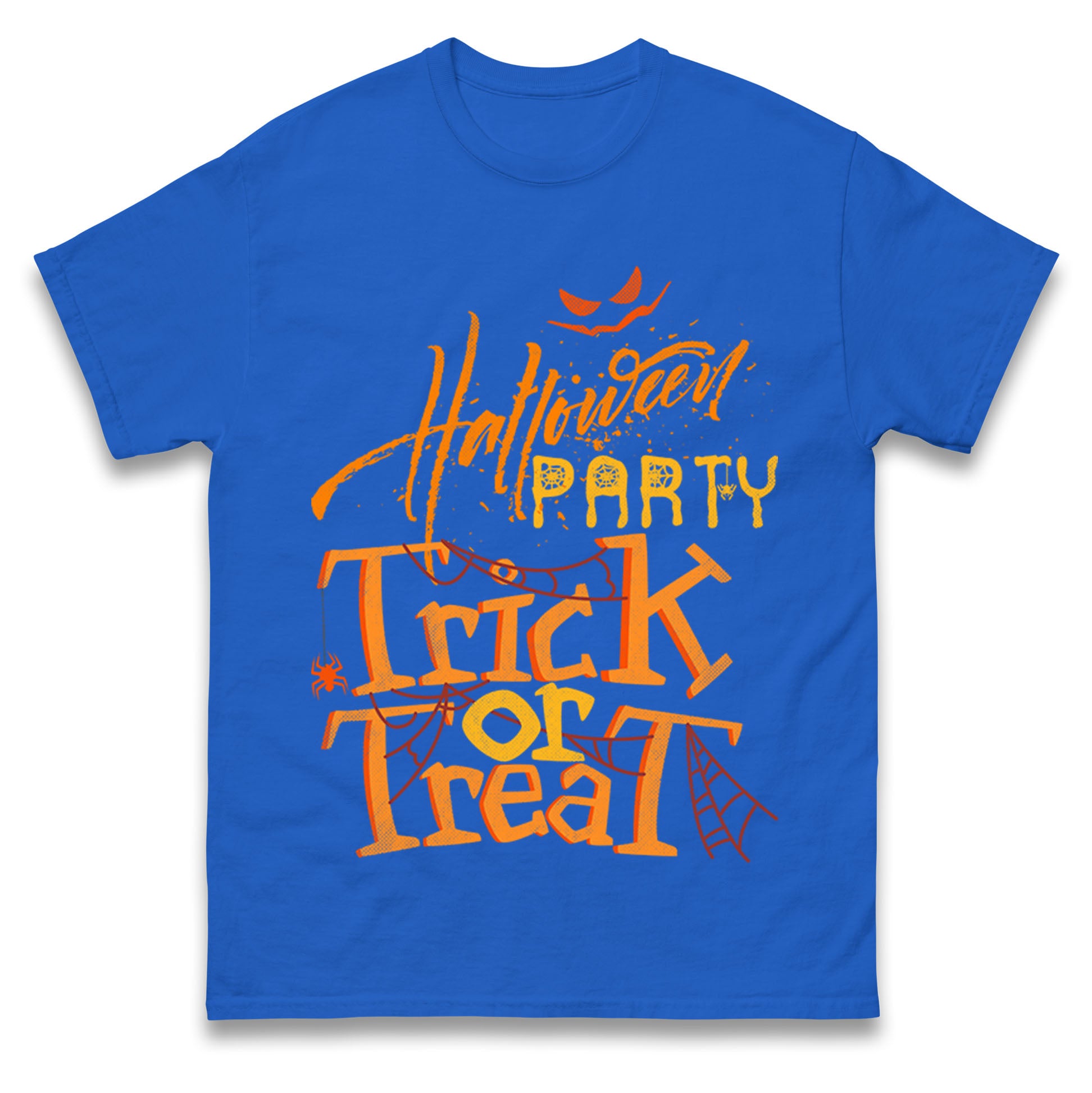 Halloween Party Trick Or Treat Mens T Shirt Womens Tops Teess M