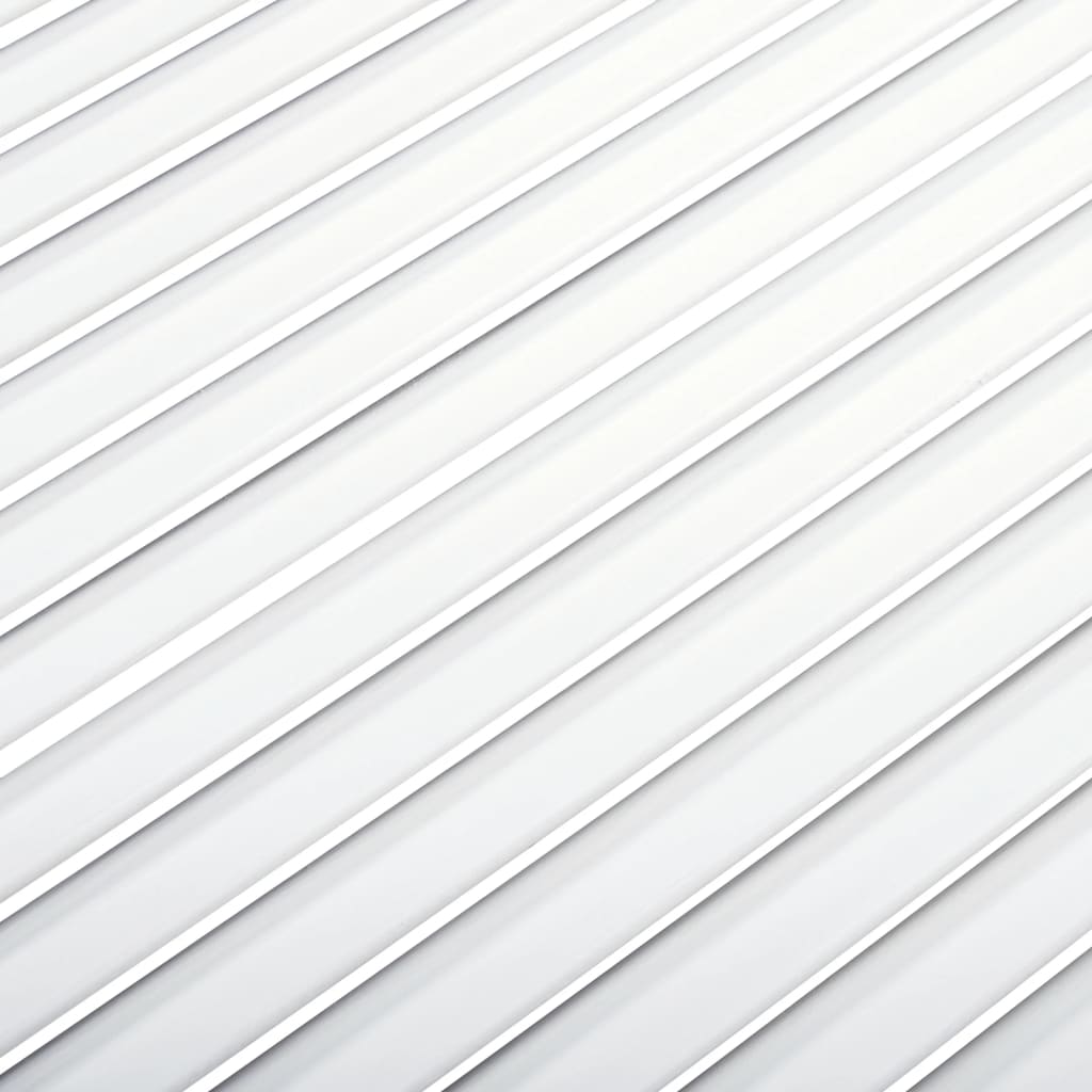 Vidaxl Drzwi Żaluzjowe Do Szafki, 4 Szt., Białe, 99,3X39,4 Cm, Sosnowe