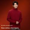 Mark Fairwhale Men's Festive High-Neck Fleece Sweater