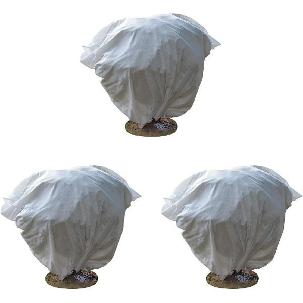 Blue_Stone Plant Covers Frost Protection Bag Winter Reusable Plants Jacket with 3 Style 3 Pack 23" X 31" 2 Pack 39" X 39" 1 Pack 70" X 63"
