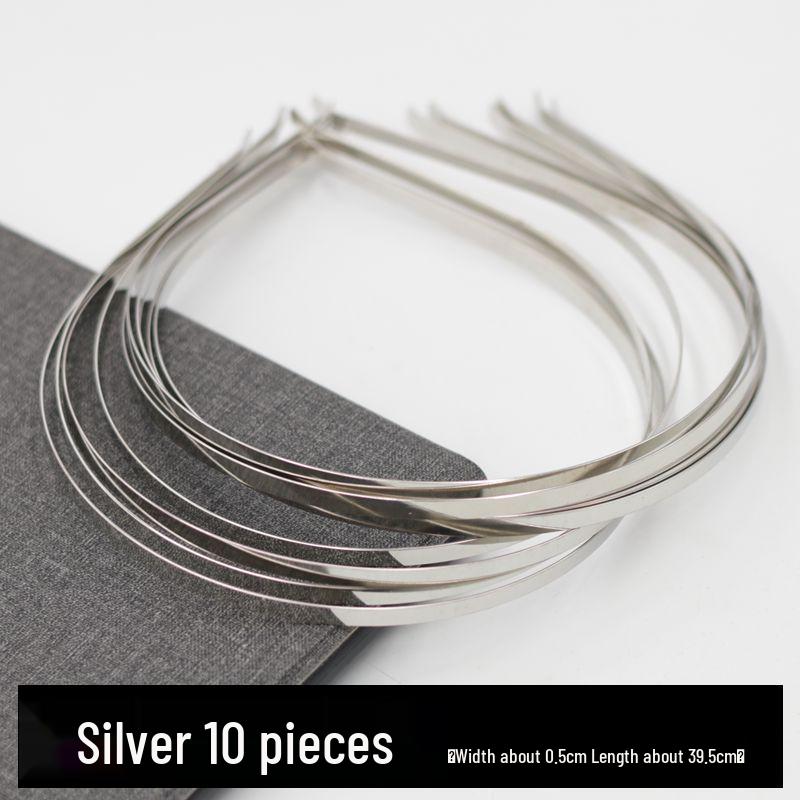 

DIY Gold Ribbon Headband Kit: Handmade Hair Accessories & Thin Metal Headdress Bands