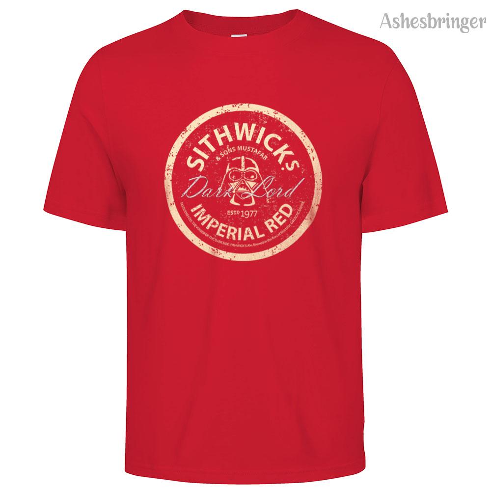 

Mens Cotton Sithwick s Imperial Ale Graphic T Shirt Street Casual Style Tee for Men and Women M