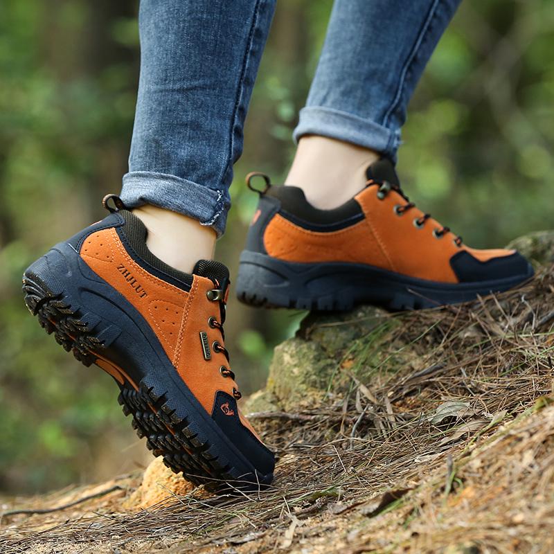 Large Size High-quality Lightweight Sports Shoes Outdoor Walking Shoes Anti Slip and Wear-resistant Hiking Shoes Autumn Release