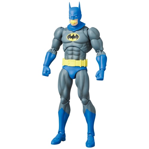 MEDICOM TOY MAFEX No. 215 KNIGHT CRUSADER BATMAN Action Figure, approximately 160mm tall, non-scale, pre-painted