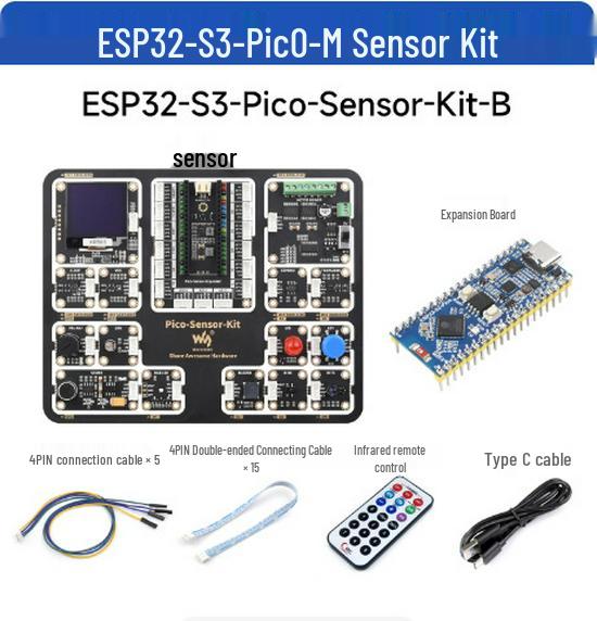 Raspberry Pi Pico Sensor Python Kit - Learning & Development Board
