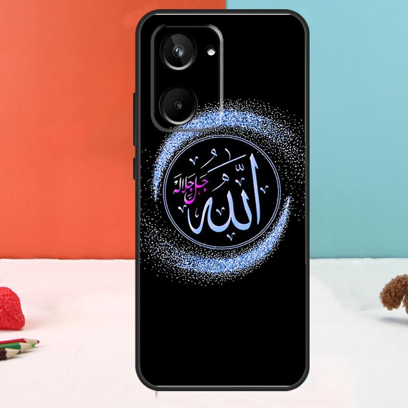 Muslim Islam Bismillah Allah For Realme C67 C75 C71 C55 C53 C61 C33 C63 C51 10 11 12 13 14 15 Pro Plus C65 GT7 Pro Case