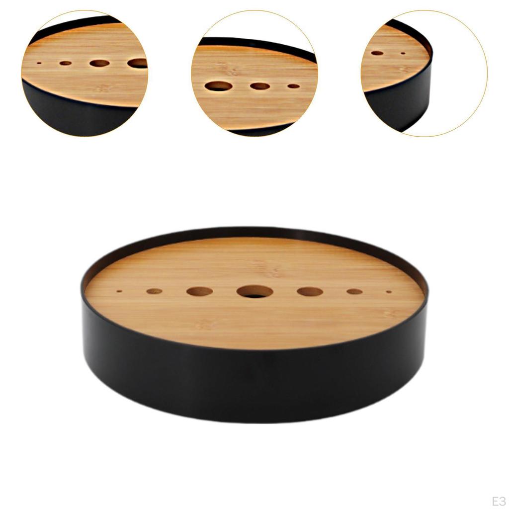 Gongfu Tea Ceremony Tray Bamboo Drain Kungfu Serving for Bar