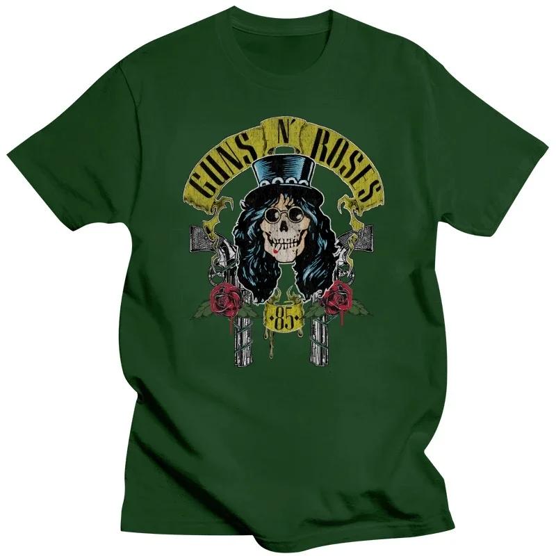 men summer fashion t-shirt Black men t shirt euro size Tshirt men cotton tops Guns N‘ Roses ‘Slash 85‘ T-Shirt