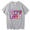 The Amazing Digital Circus Print T-Shirt Men Women Casual High Quality Pomni The Jester Ramen T-Shirts Cotton Short Sleeve Tees