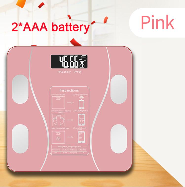 

Весы для жировых отложений, умные беспроводные цифровые весы для ванной комнаты, анализатор состава тела с приложением для смартфона, Bluetooth-совместимый