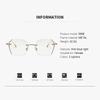 High-end Frameless Color-changing Anti-blue Light Nearsighted Glasses, Extremely Bright 9908