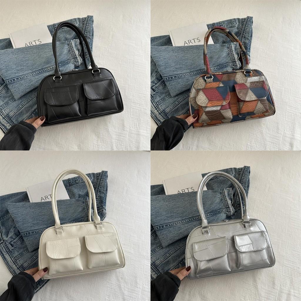 Trendy 2024 Fashionable Simple Handbag Stylish Korean Casual Tote Bag For Women