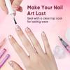 12 Colors Nail Art Pens Set, Quick Dry 3D Nail Polish Pens for DIY Nail Art, Nail Markers for Dotting & Liner Designs, Ideal Christmas Gift
