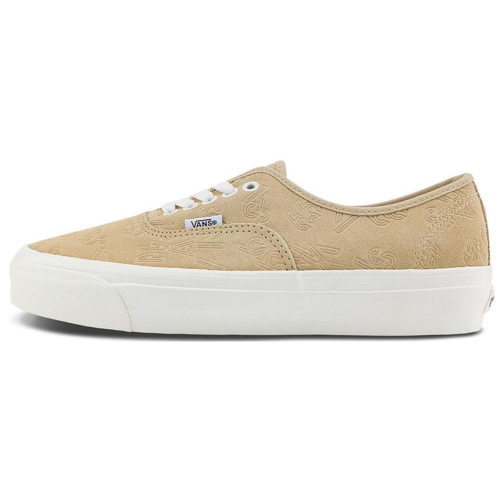 Vans Authentic Casual Comfortable Low-Top Skate Shoes Unisex sneaker Brown White VN0005U8CNL