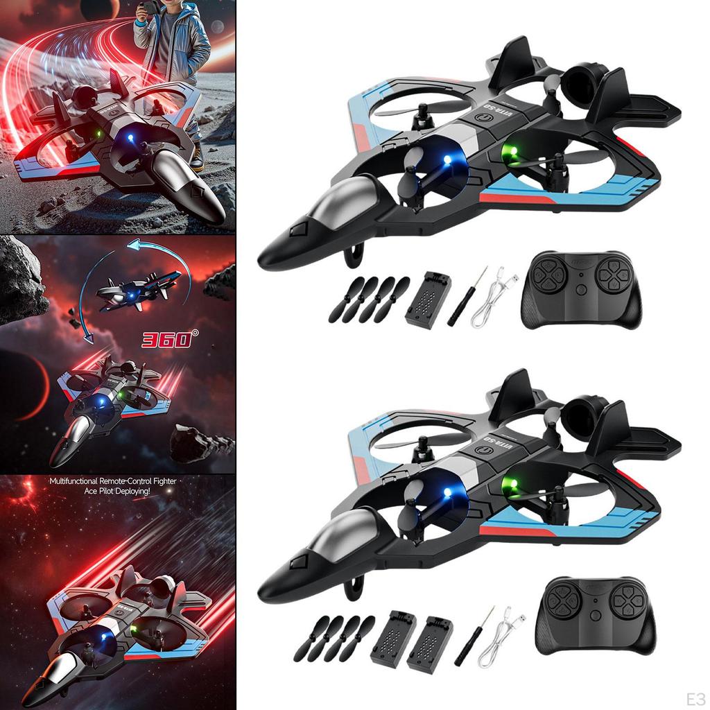 RC Aircraft Flip and Rotation Mode Anti Collision 6CH Glider Jet Fighter Boy Gift Ages 8-16