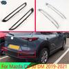 For Mazda CX-30 DM - Car Accessories ABS Chrome Rear Reflector Fog Light Lamp Cover Trim Bezel Frame Styling Garnish