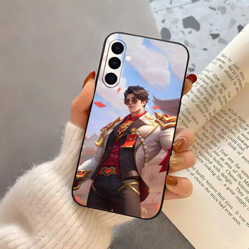 A-Arthur H-Honor of K-Kings Phone Case For Samsung Galaxy A73,A72,A71,A70,A53,A52,A51,Others Soft Black Cover