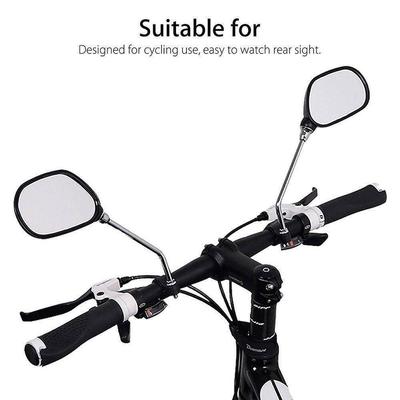 Accessoires Réflecteurs Réglables Rétroviseur Moto Rétroviseur Vélo Électrique Guidon Rétroviseur Arrière Lumière Rétroviseur Vélo