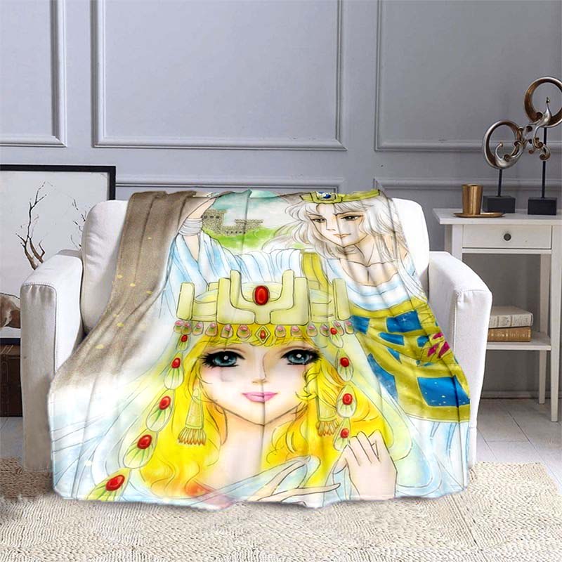 Daughter of the Nile Flannel Blanket, Perfect for Autumn Warmth, Suitable for Children and Adults, Home Décor, Shaw