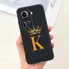 Für Oppo Reno 11 5G Hülle Reno11 F Niedliche Kronen Buchstaben Abdeckung Weiche Silikon Handyhülle Für Oppo Reno11 Pro Reno 11F Rückseite Taschen