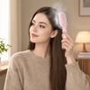 Electric Spray Massage Hair Brush, USB Rechargeable Misting Air Cushion Brush, Anti-Frizz Hair Detangler Steam Comb for Dry Damaged Hair
