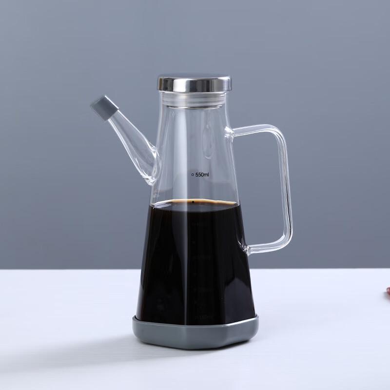 Ruhan 550ml Glass Oil Dispenser (2-Pack)