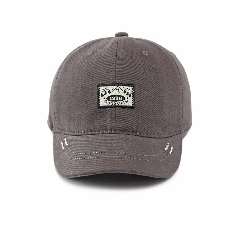 Cotton Short Brim Baseball Cap Unisex Outdoor Sunscreen Hat