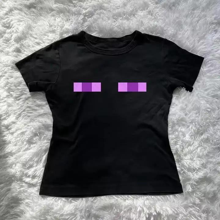 

Уличная мода Y2K Женские топы Брюки Женские облегающие топы в стиле трэш Харадзюку Готика 90-х Одежда Ретро Готика K-pop 2000-е Топы Эмо L