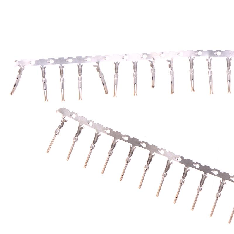 100Pcs 1.0Mm Female Socket For Db Terminal Connector Gold Plated Male/Female Pin For Nixie Clock Tubes In12 In18 Qs27-1 Sz4-1