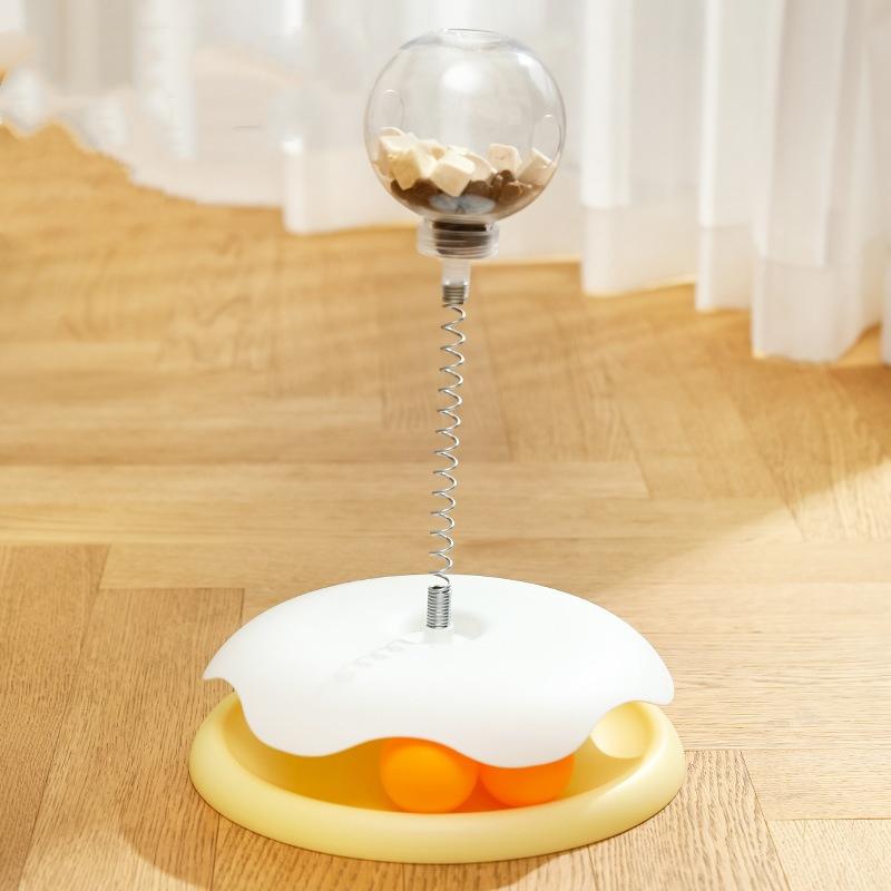 Cat Puzzle Food Leaking Ball Toy Cat Dog Interactive Treat Leaking Toy Catnip Slow Pets Feeder Fun Pet Products Accessories