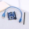 Pour carte de développement R3 Mega328P Uno R3 + Câble USB Puce Atmega328P-Au Type-C Ft232 Ch340 Pilote de port série