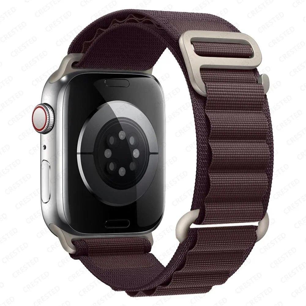 Alpine loop pásek pro Apple Watch pásek 49mm 44mm 40mm 45mm 41mm 42mm 38mm 40 44 45mm náramek iWatch Ultra série 7 6 5 3 se 8