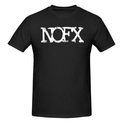 Pánské tričko Nofx Band, vtipné tričko s krátkým rukávem a výstřihem do O-neck, tričko z čisté bavlny, nápad na dárek