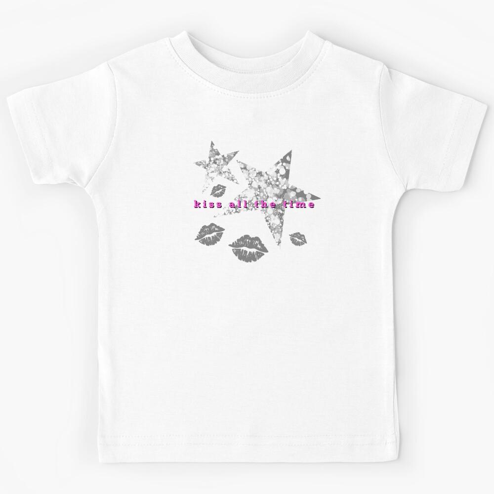 Kiss All The Time Kids T-Shirt 140
