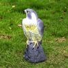 Fake Falcon Owl Hawk Hunting Decoy Deterrent Scarer Repeller Garden Lawn Decor