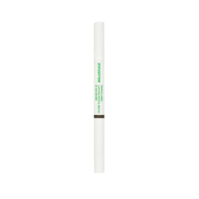 Innisfree Simple Label Lasting Pencil Brow 0.15g | Vegan Eyebrow Pencil | Long-Lasting Smudge-Proof Natural Brow [4 Colors]