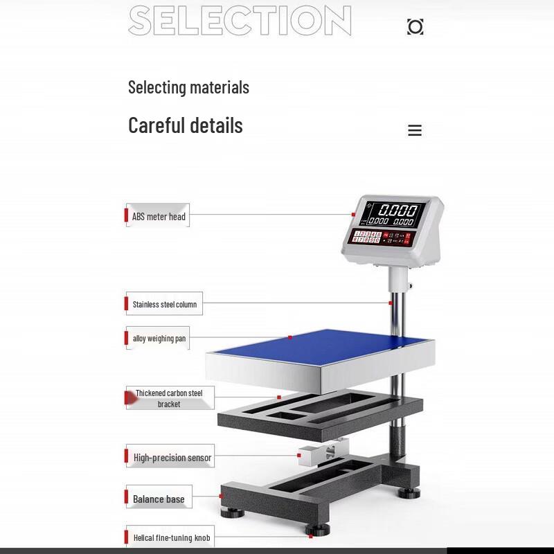 Ruhan Industrial Precision Electronic Platform Scale