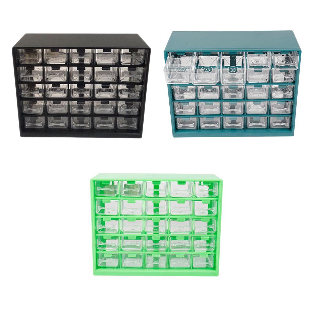 ABS Stapelbarer Teilebox Organizer Langlebige Und Transparente Aufbewahrungslösung Kunststoff-Organizerbox