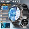 2026 NEW TRex3 Military Grade 1000mAh Ultra Large Battery Smart Watch Men GPS Altimeter 10ATM Waterproof Bluetooth Call Fashion Smartwatche