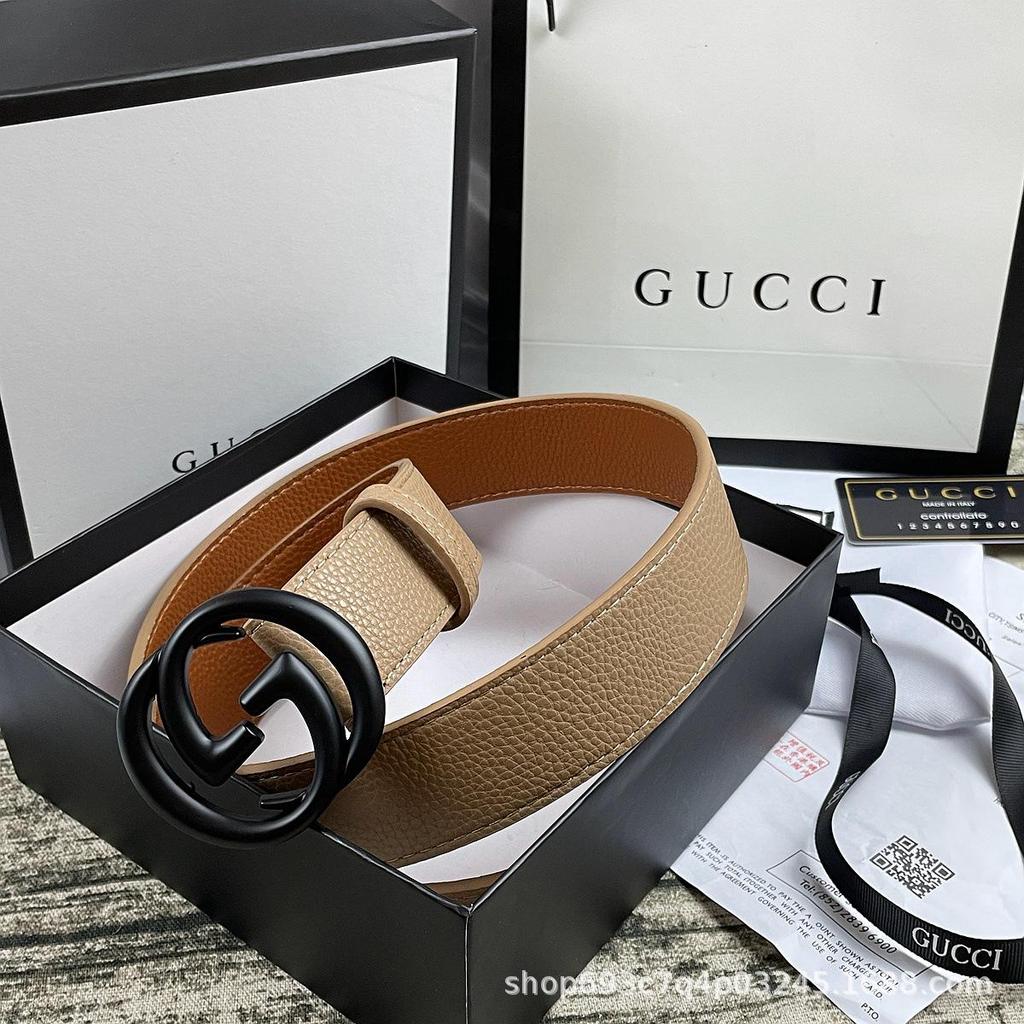 4,0 cm Herren-Premium-Ledergürtel mit runder Keks-Schnalle - Vielseitiges Modeaccessoire