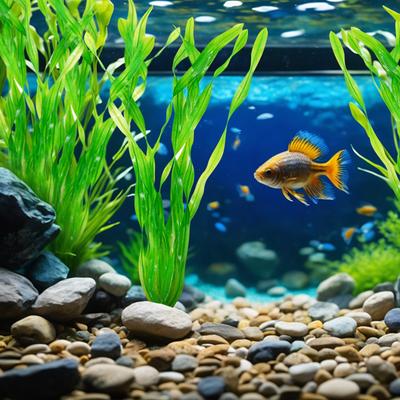 Fish Tank Simulation Water Grass Aquarium Decoration Plastic Fake Water Grass Decoration 2 Pcs