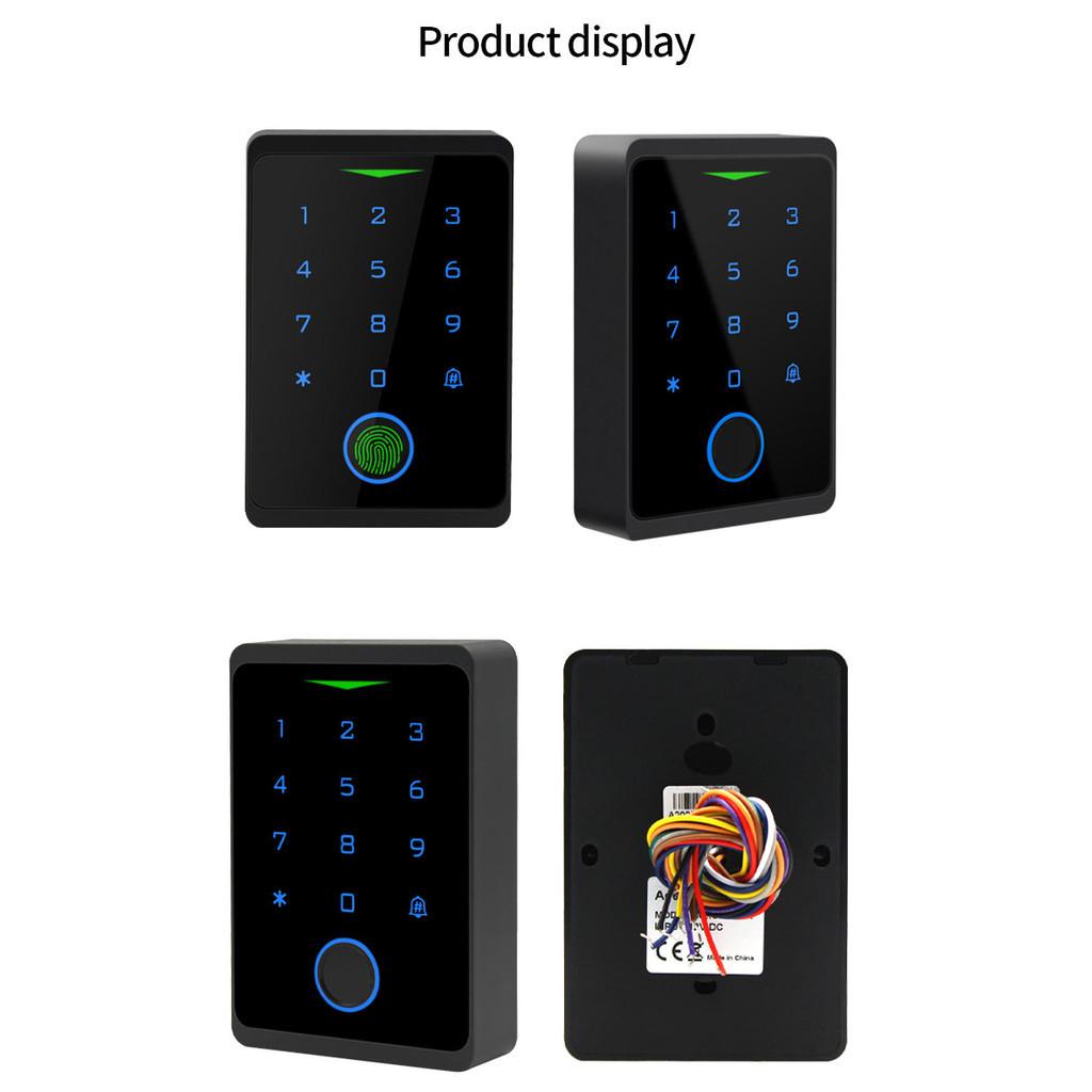 WIFI RFID Access Control System Fingerprint Gate Opener Smart Home Security Digital Electronic Magnetic Door Lock Kit