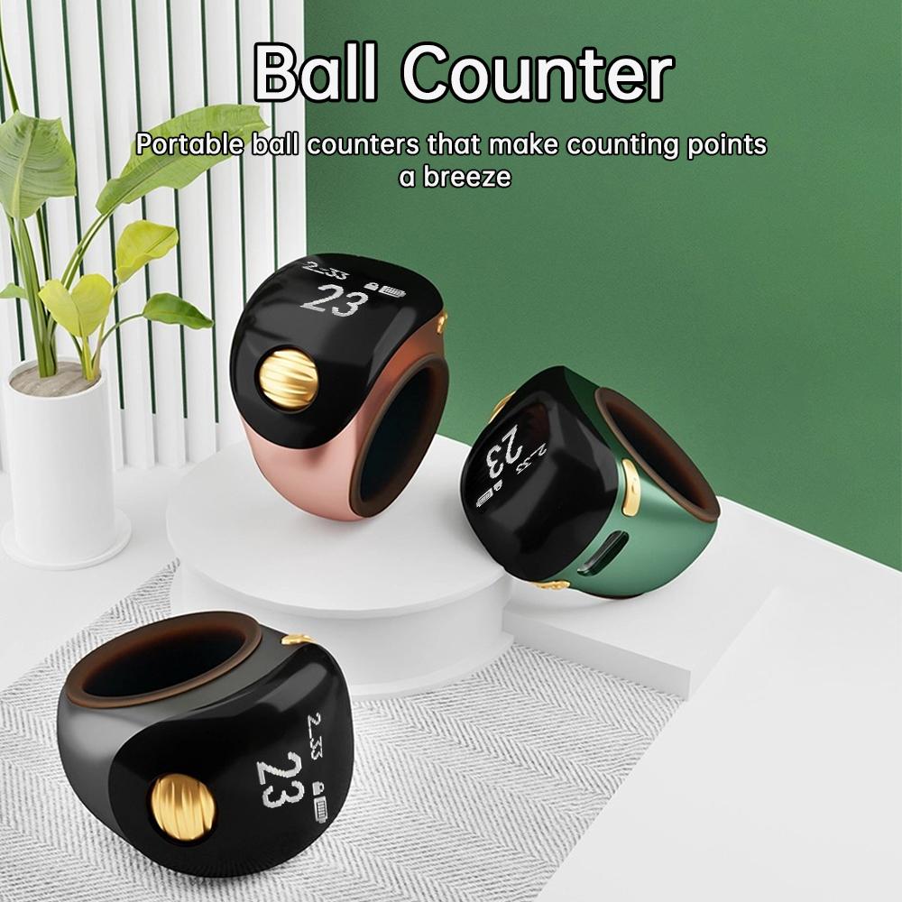 Finger Counter Smart Electronic Digital Finger Ring Tally Counter Time Reminder Bluetooth Vibration Waterproof Counter 1