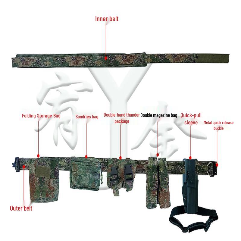 Многофункциональный наружный поясной набор Youjin MOLLE