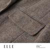 ELLE Women's 100% Wool Long Winter Coat
